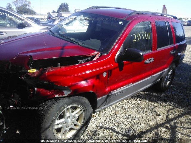 1J4GW48S64C379031 - 2004 JEEP GRAND CHEROKEE LAREDO/COLUMBIA/FREEDOM 红色 照片 2
