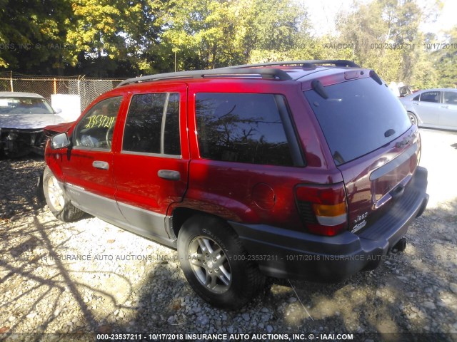 1J4GW48S64C379031 - 2004 JEEP GRAND CHEROKEE LAREDO/COLUMBIA/FREEDOM 红色 照片 3