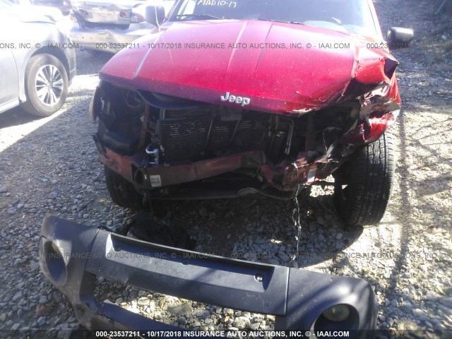 1J4GW48S64C379031 - 2004 JEEP GRAND CHEROKEE LAREDO/COLUMBIA/FREEDOM 红色 照片 6