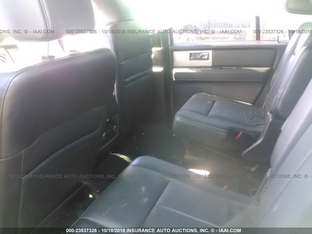 1FMJK2AT4HEA34438 - 2017 FORD EXPEDITION EL LIMITED SILVER photo 8