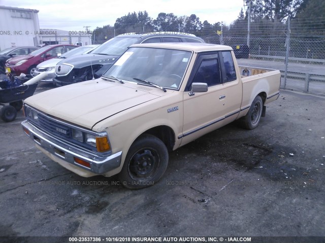 1N6ND06S7FC334064 - 1985 NISSAN 720 KING CAB BROWN photo 2