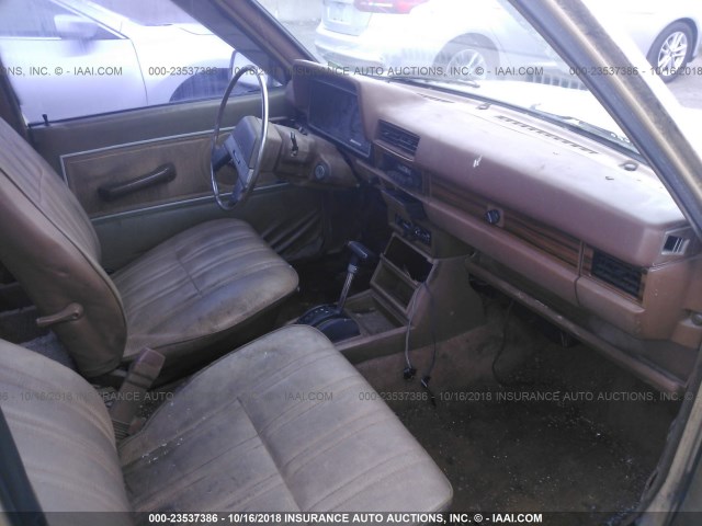 1N6ND06S7FC334064 - 1985 NISSAN 720 KING CAB BROWN photo 5