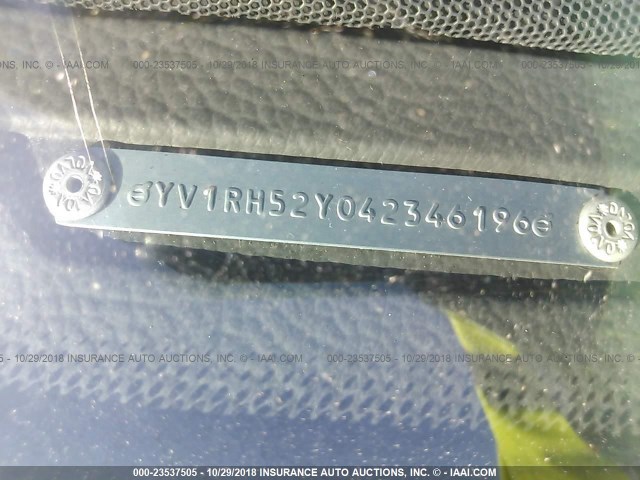 YV1RH52Y042346196 - 2004 VOLVO S60 R ნაცრისფერი ფოტო 9