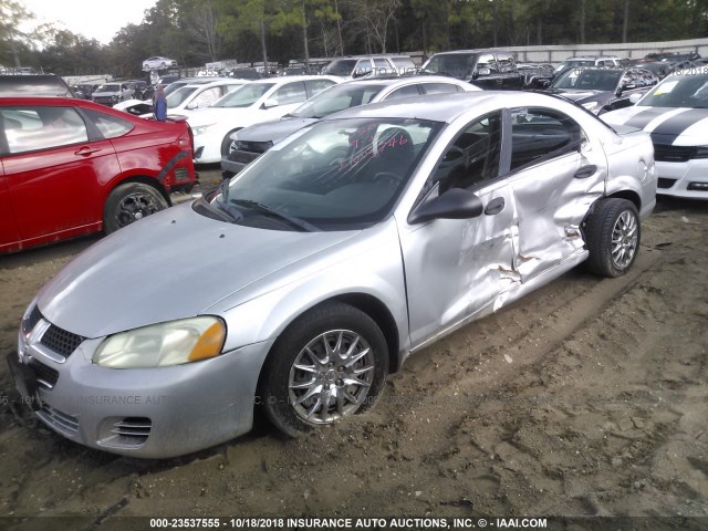 1B3EL36X25N505746 - 2005 DODGE STRATUS SE SILVER photo 6