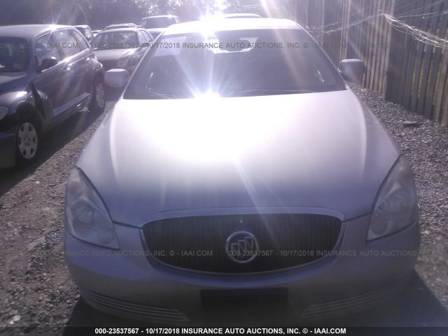 1G4HD57266U142474 - 2006 BUICK LUCERNE CXL SILVER photo 6