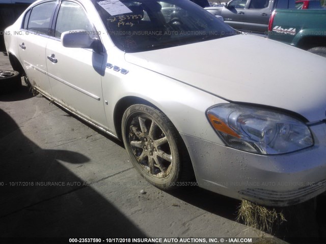 1G4HD57248U183639 - 2008 BUICK LUCERNE CXL WHITE photo 6