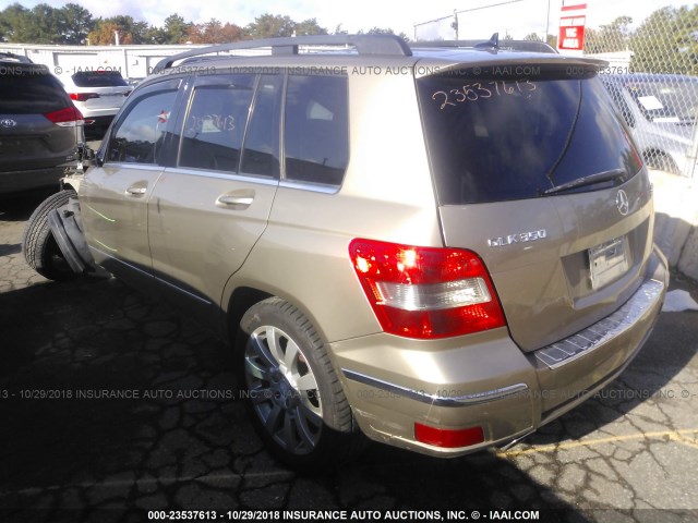 WDCGG8HB4AF420013 - 2010 MERCEDES-BENZ GLK 350 4MATIC TAN photo 3