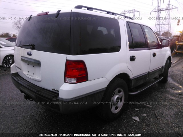 1FMPU145X6LA78898 - 2006 FORD EXPEDITION XLS WHITE photo 4