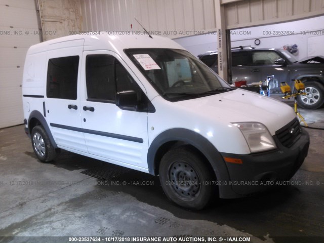 NM0LS6AN4DT171825 - 2013 FORD TRANSIT CONNECT  WHITE photo 1