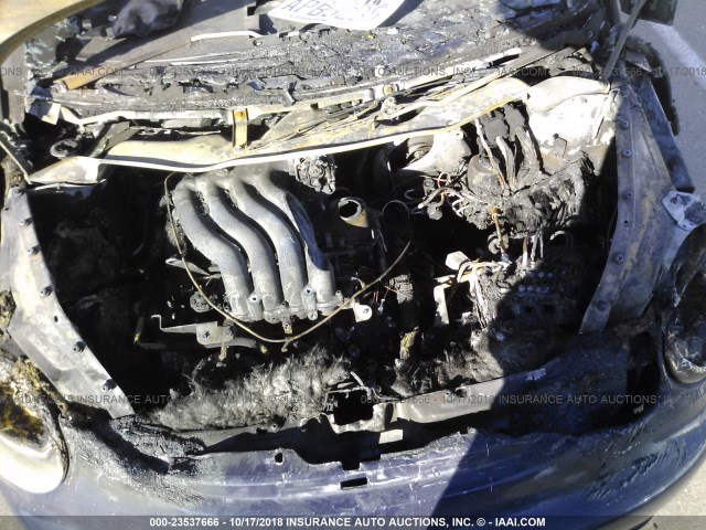 3VWBS21C81M421810 - 2001 VOLKSWAGEN NEW BEETLE GL 蓝色 照片 10