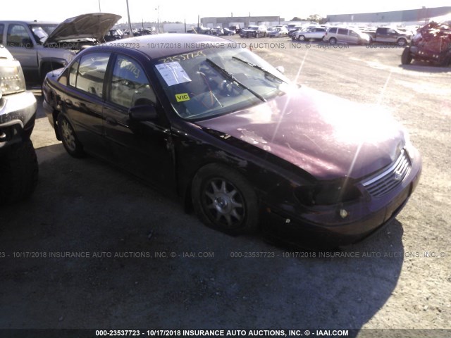 1G1NE52M0V6117191 - 1997 CHEVROLET MALIBU LS მუქწითელი ფოტო 1