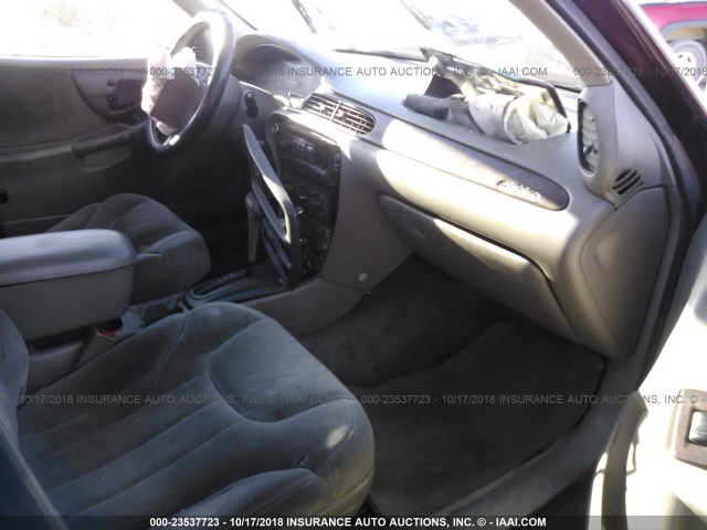 1G1NE52M0V6117191 - 1997 CHEVROLET MALIBU LS მუქწითელი ფოტო 5