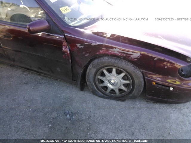 1G1NE52M0V6117191 - 1997 CHEVROLET MALIBU LS მუქწითელი ფოტო 6