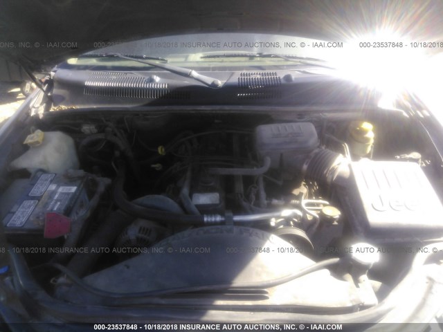 1J4GW48S34C370030 - 2004 JEEP GRAND CHEROKEE LAREDO/COLUMBIA/FREEDOM 灰色 照片 10