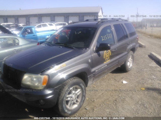 1J4GW48S34C370030 - 2004 JEEP GRAND CHEROKEE LAREDO/COLUMBIA/FREEDOM 灰色 照片 2