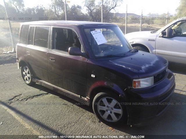 JTLKT334440131152 - 2004 TOYOTA SCION XB Bənövşəyi foto 1
