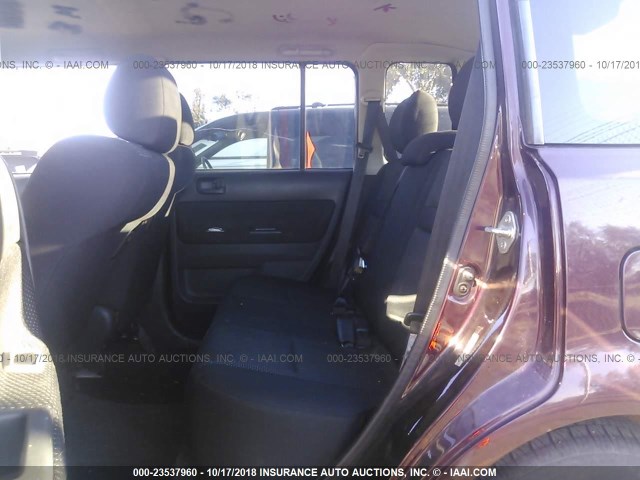 JTLKT334440131152 - 2004 TOYOTA SCION XB Bənövşəyi foto 8