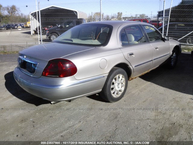 1LNHM97V8YY817335 - 2000 LINCOLN CONTINENTAL  TAN photo 4