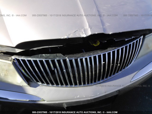 1LNHM97V8YY817335 - 2000 LINCOLN CONTINENTAL  Қоңыр фото 6