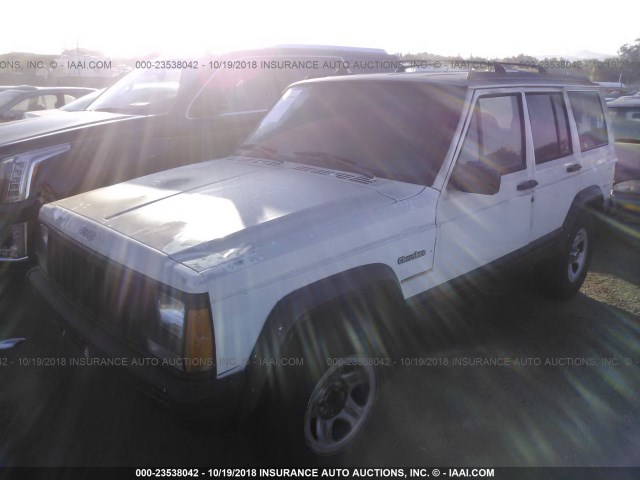 1J4FJ68S1TL128633 - 1996 JEEP CHEROKEE SPORT/CLASSIC თეთრი ფოტო 2