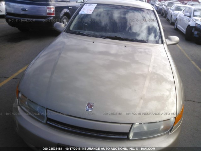 1G8JW52RXYY629011 - 2000 SATURN LS2 TAN photo 6