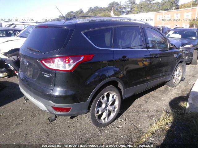 1FMCU9J95DUD31086 - 2013 FORD ESCAPE TITANIUM BLACK photo 4