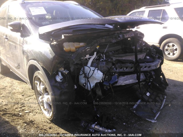 1FMCU9J95DUD31086 - 2013 FORD ESCAPE TITANIUM BLACK photo 6