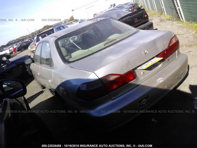 1HGCG1657YA057336 - 2000 HONDA ACCORD EX Qızıl foto 3