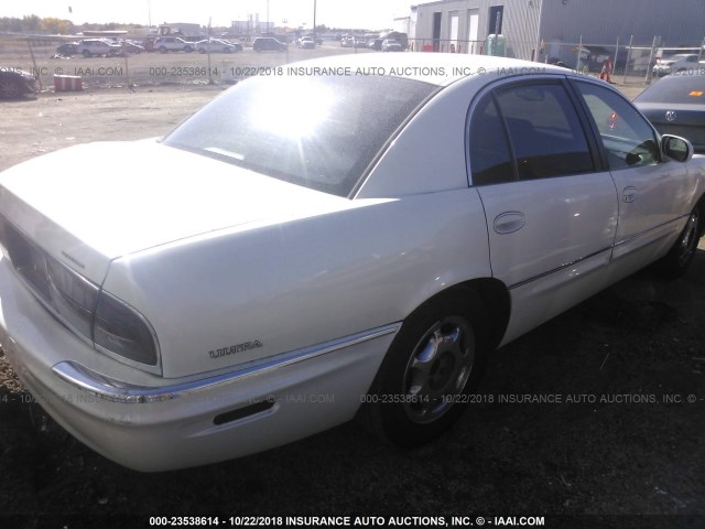 1G4CU5214X4656947 - 1999 BUICK PARK AVENUE ULTRA WHITE photo 4