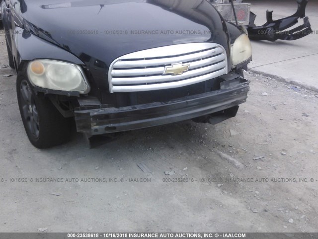 3GNDA13D88S555860 - 2008 CHEVROLET HHR LS Negro foto 6