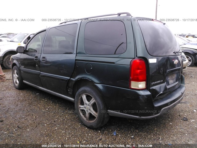 1GNDV23L35D232720 - 2005 CHEVROLET UPLANDER LS GREEN photo 3