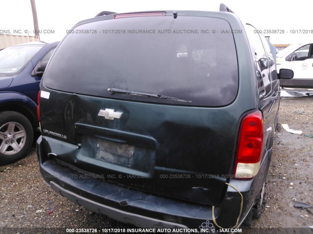 1GNDV23L35D232720 - 2005 CHEVROLET UPLANDER LS GREEN photo 6