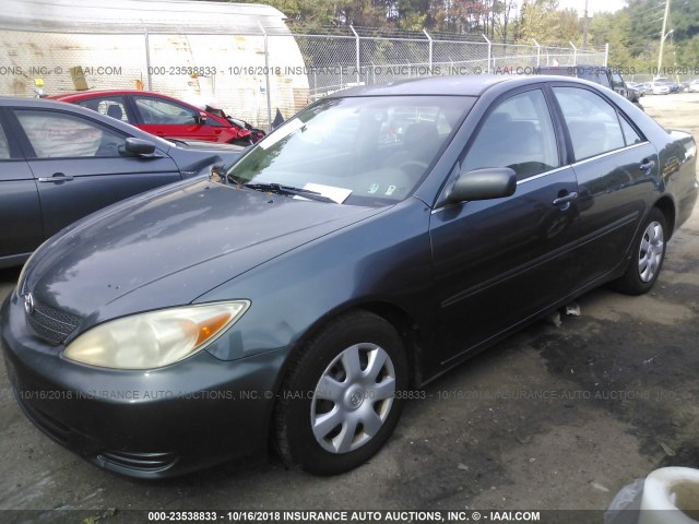 4T1BE32K62U570179 - 2002 TOYOTA CAMRY LE/XLE/SE 灰色 照片 2