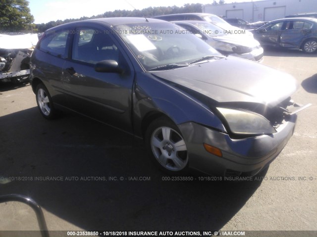 1FAFP31N06W175149 - 2006 FORD FOCUS ZX3 GRAY photo 1
