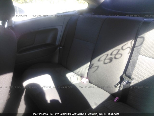 1FAFP31N06W175149 - 2006 FORD FOCUS ZX3 GRAY photo 8