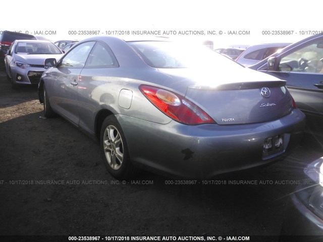 4T1CE38P55U533717 - 2005 TOYOTA CAMRY SOLARA SE/SLE ლურჯი ფოტო 3
