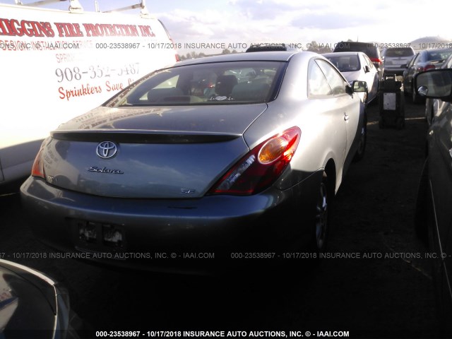 4T1CE38P55U533717 - 2005 TOYOTA CAMRY SOLARA SE/SLE ლურჯი ფოტო 4