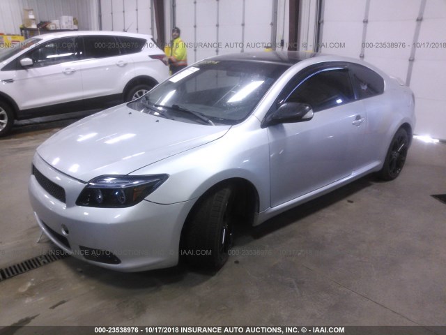 JTKDE177350003759 - 2005 TOYOTA SCION TC 银色 照片 2