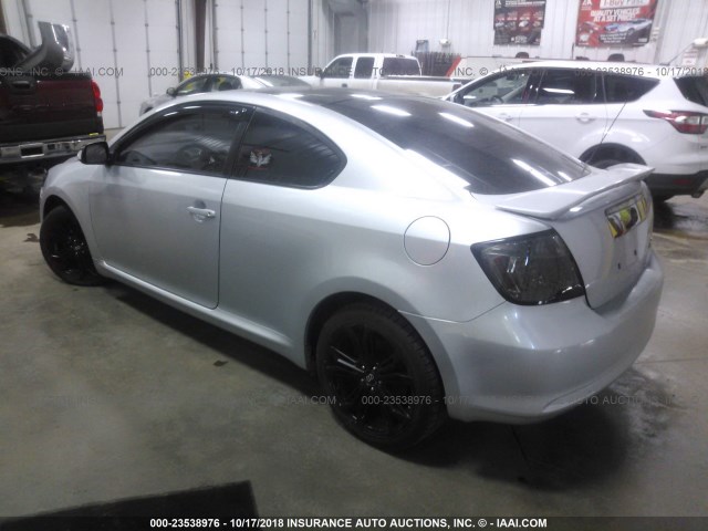 JTKDE177350003759 - 2005 TOYOTA SCION TC 银色 照片 3