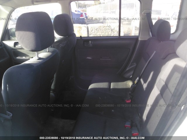 JTLKT334X50180504 - 2005 TOYOTA SCION XB Ақ фото 8