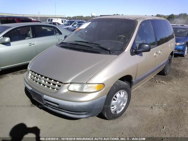 2C4GJ45G4YR700730 - 2000 CHRYSLER VOYAGER SE GOLD photo 2