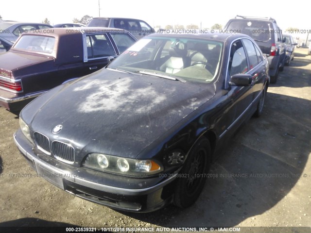 WBADM6337XBY22756 - 1999 BMW 528 I AUTOMATIC BLACK photo 2