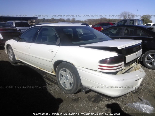 2B3HD46F1VH717568 - 1997 DODGE INTREPID WHITE photo 3