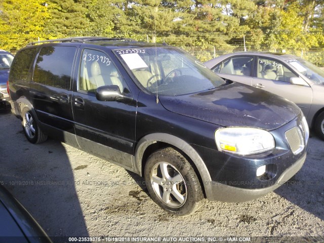 1GMDV33LX5D252683 - 2005 PONTIAC MONTANA SV6 BLUE photo 1