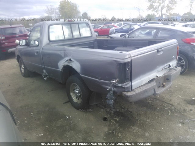 1FTCR10X3SUA38498 - 1995 FORD RANGER GRAY photo 3