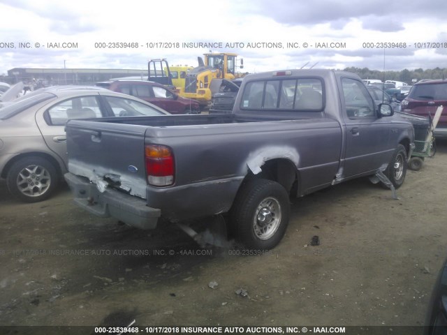 1FTCR10X3SUA38498 - 1995 FORD RANGER GRAY photo 4