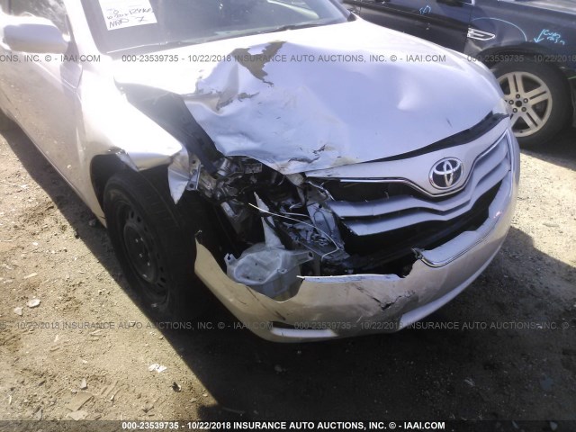 4T1BF3EK1BU647386 - 2011 TOYOTA CAMRY SE/LE/XLE ვერცხლისფერი ფოტო 6