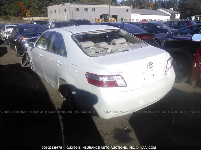 4T1BB46K97U024301 - 2007 TOYOTA CAMRY NEW GENERAT HYBRID WHITE photo 3