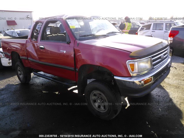 JT4VD22E8S0011135 - 1995 TOYOTA T100 XTRACAB DX RED photo 1