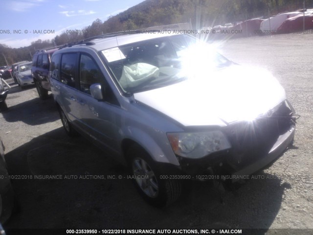 2A8HR54P58R636520 - 2008 CHRYSLER TOWN & COUNTRY TOURING SILVER photo 1